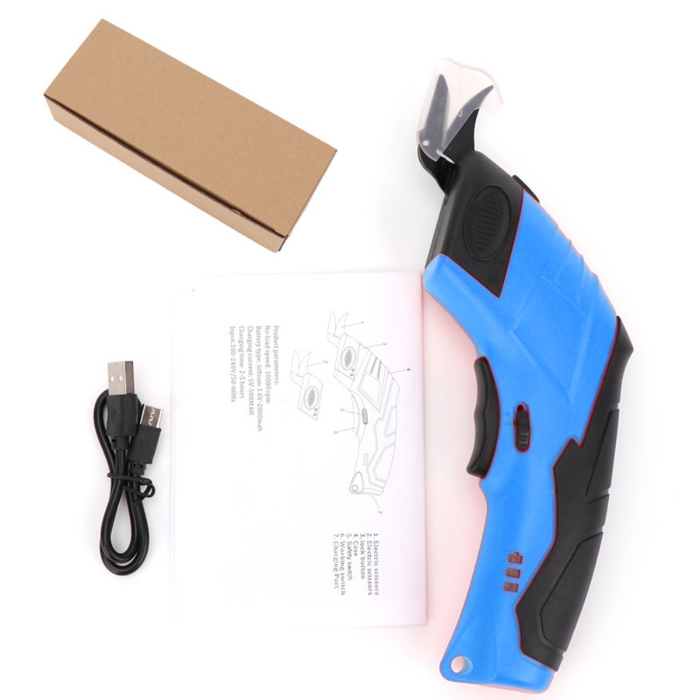 Leatherwork Machine - Forbici elettriche da 3,6 V per