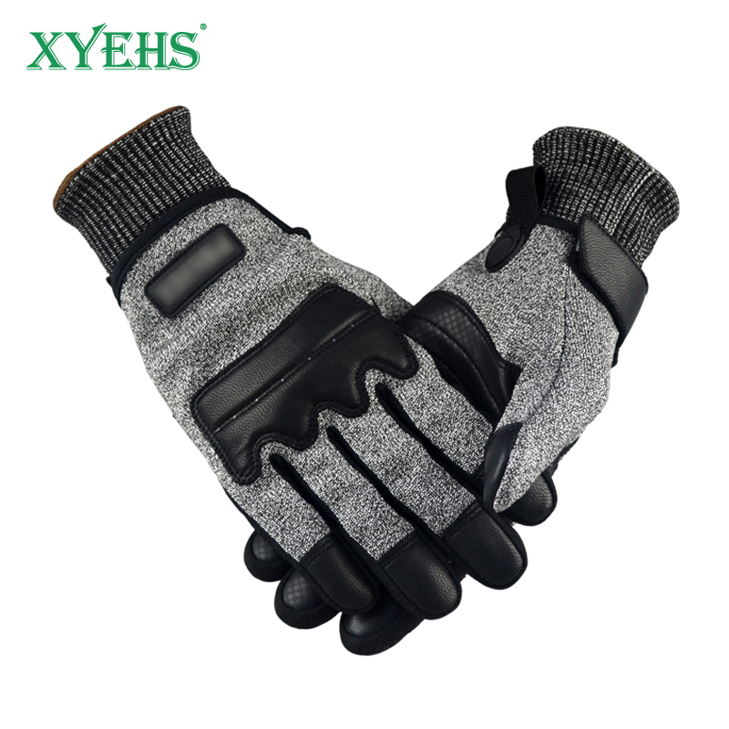 Guanti tattici antitaglio XYEH - Leveling Leatherworking recensione e prezzo