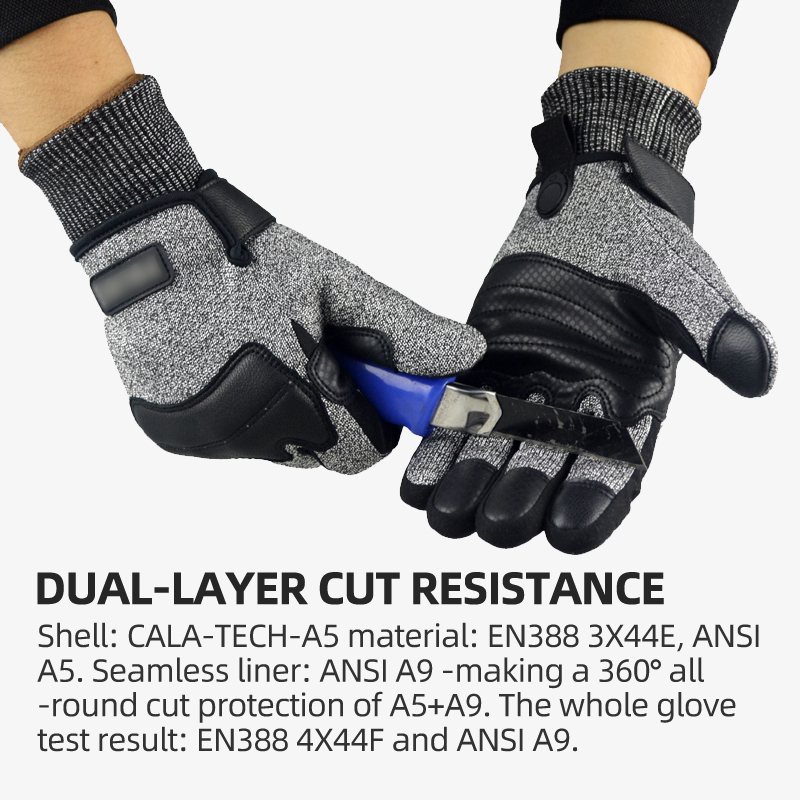 Guanti tattici antitaglio XYEH - Leveling Leatherworking recensione e prezzo