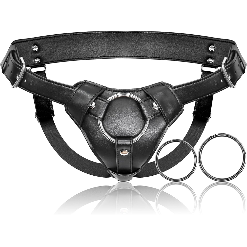 Cintura con Dildo Indossabile, - Leather Work Harness recensione e prezzo