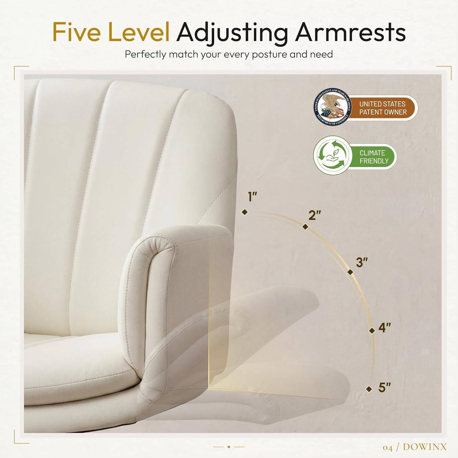 Sedia girevole con rotelle in  - Leveling Leatherworking recensione e prezzo