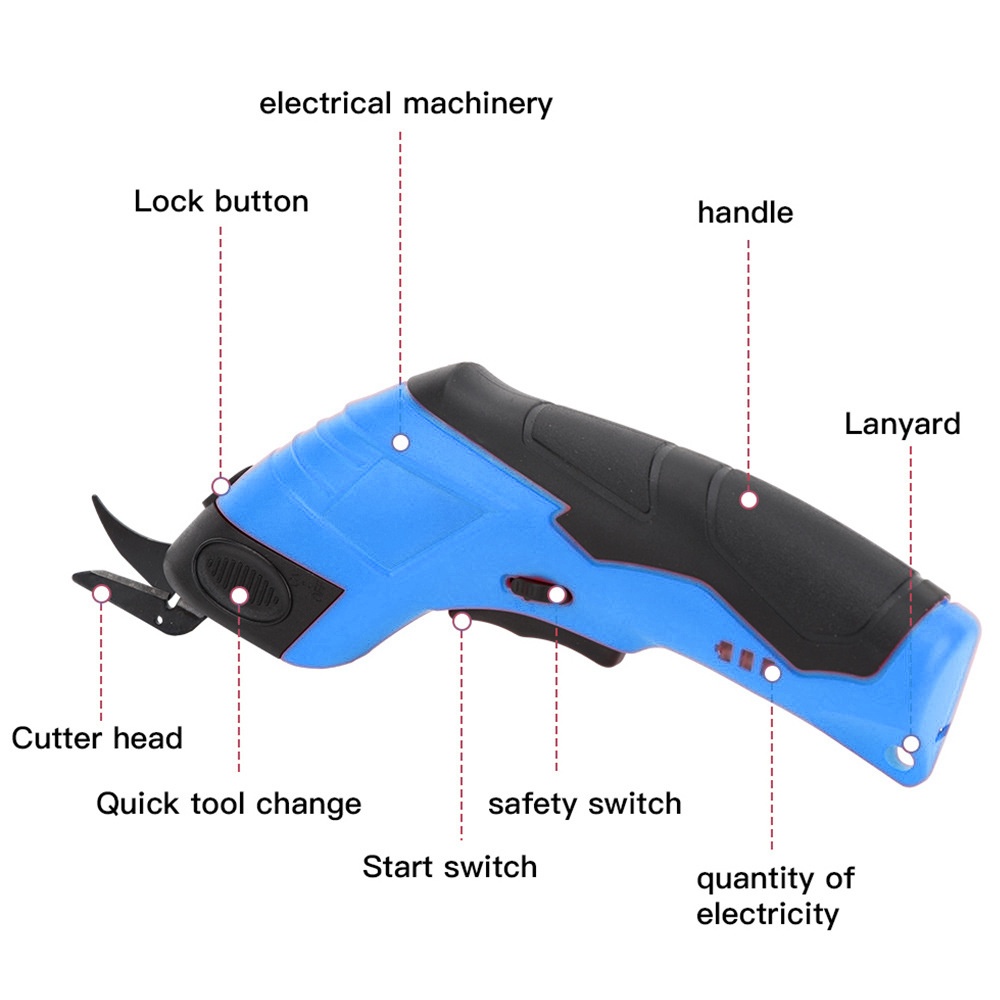 Forbici elettriche da 3,6 V pe - Leatherwork Machine recensione e prezzo